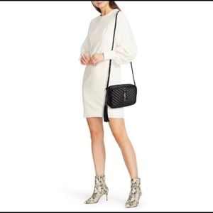 NEW! YSL Lou Matelasse Leather Crossbody Bag